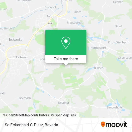 Карта Sc Eckenhaid C-Platz