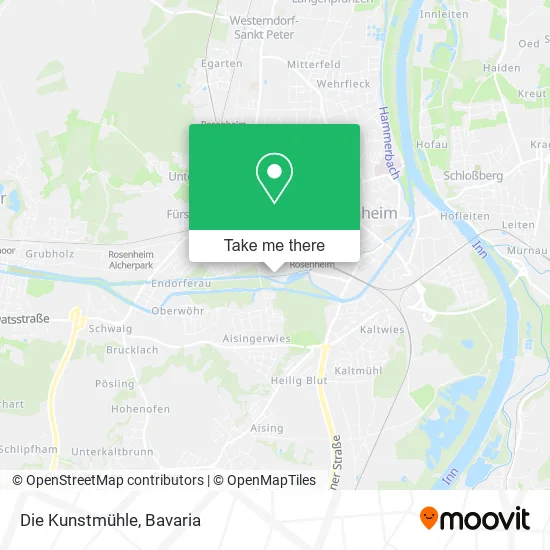Карта Die Kunstmühle