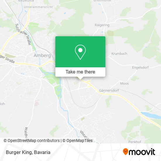 Карта Burger King