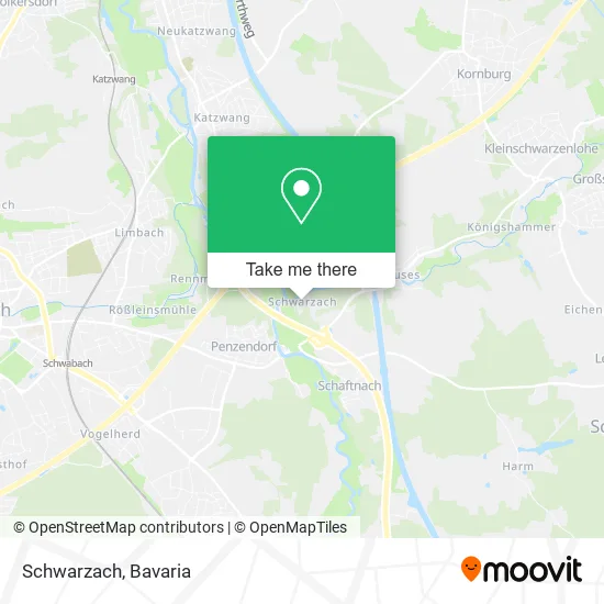 Карта Schwarzach
