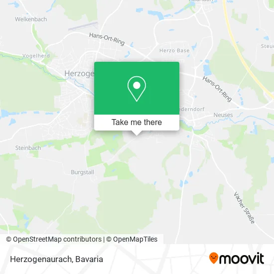 Карта Herzogenaurach
