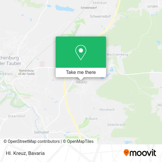 Карта Hl. Kreuz