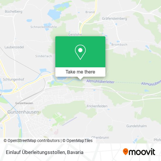 Einlauf Überleitungsstollen map