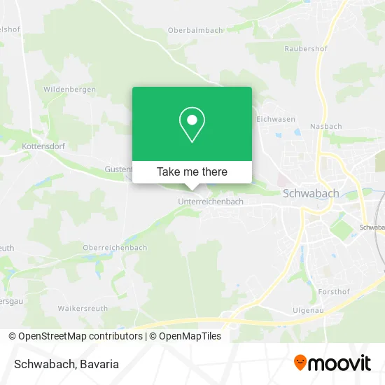 Карта Schwabach