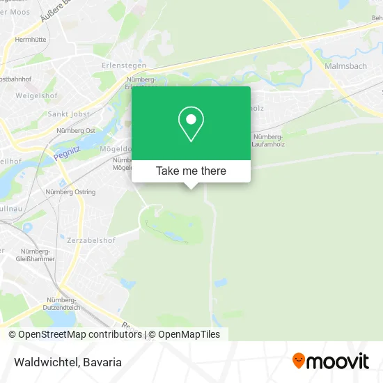 Карта Waldwichtel