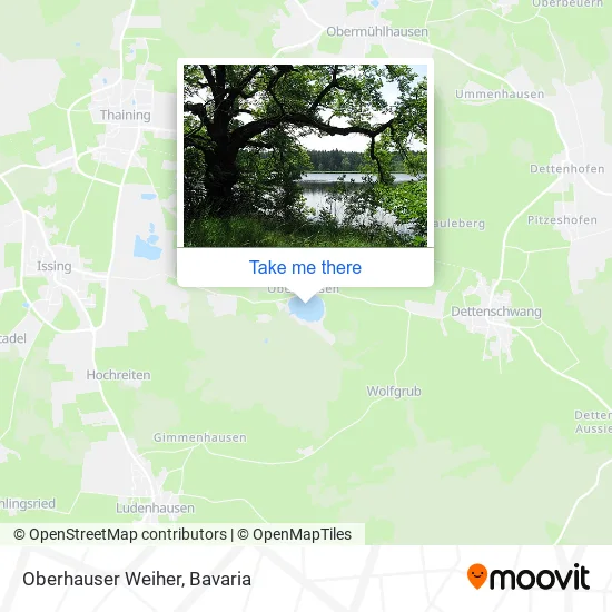 Карта Oberhauser Weiher