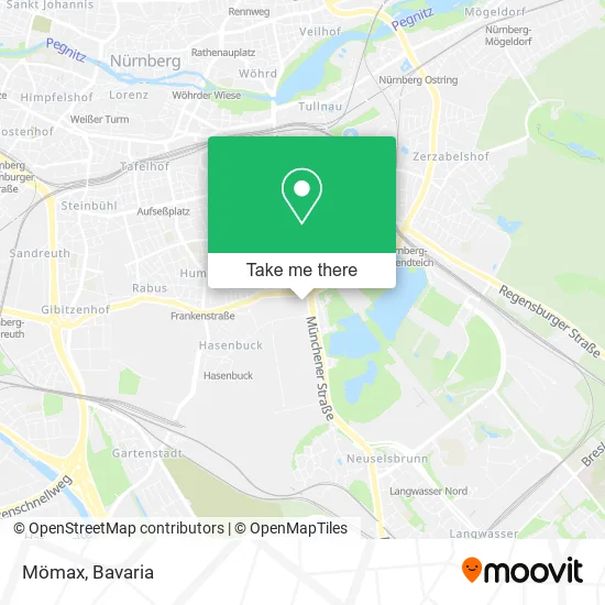 Карта Mömax