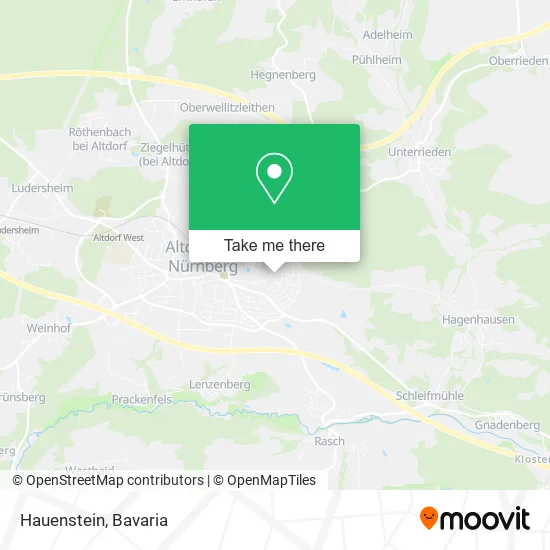 Карта Hauenstein