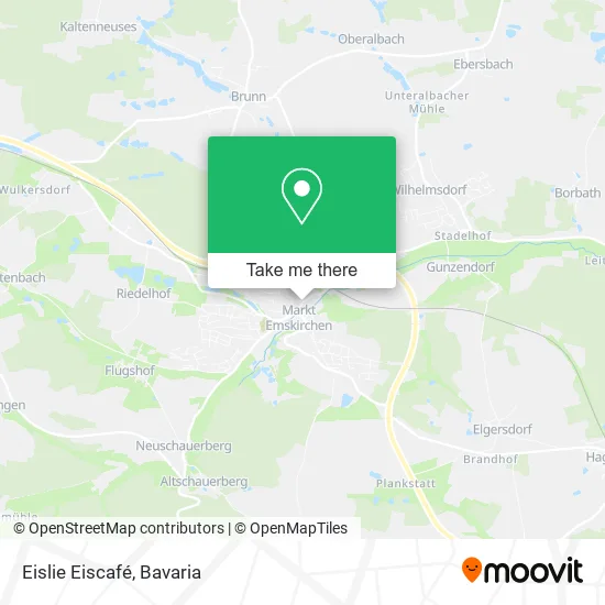 Карта Eislie Eiscafé