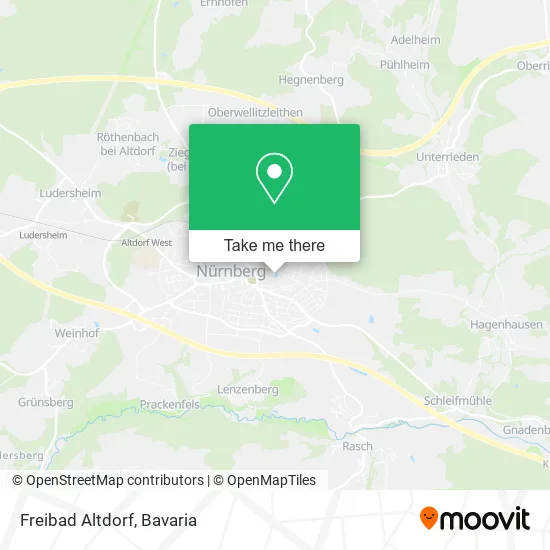 Карта Freibad Altdorf