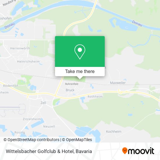 Wittelsbacher Golfclub & Hotel map