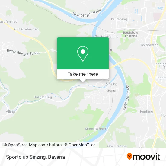 Карта Sportclub Sinzing