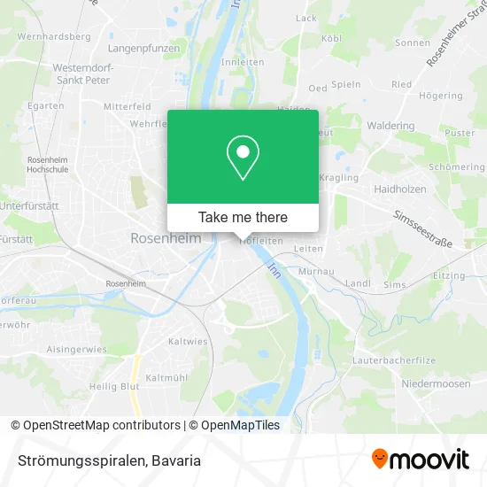 Карта Strömungsspiralen
