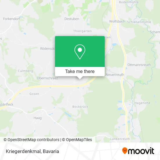 Карта Kriegerdenkmal