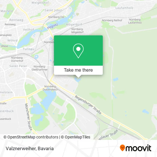 Карта Valznerweiher