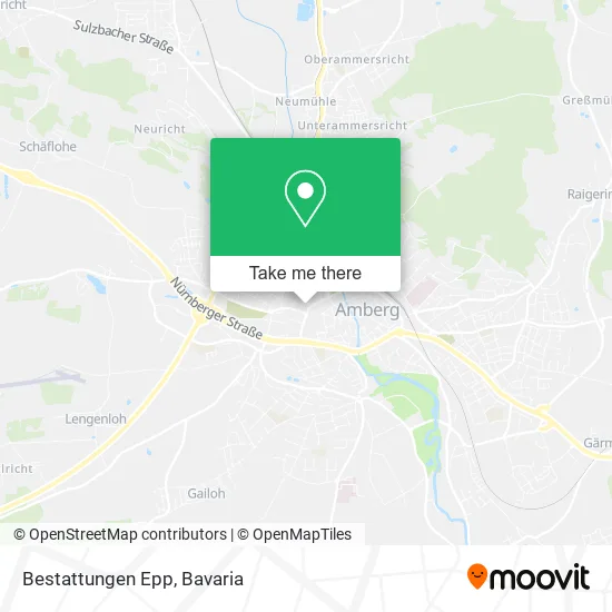 Карта Bestattungen Epp