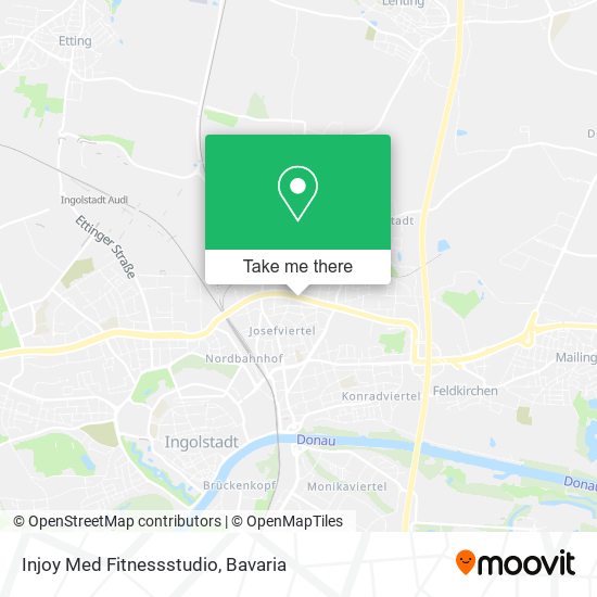 Injoy Med Fitnessstudio map
