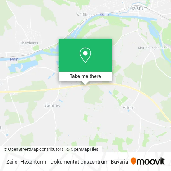 Карта Zeiler Hexenturm - Dokumentationszentrum