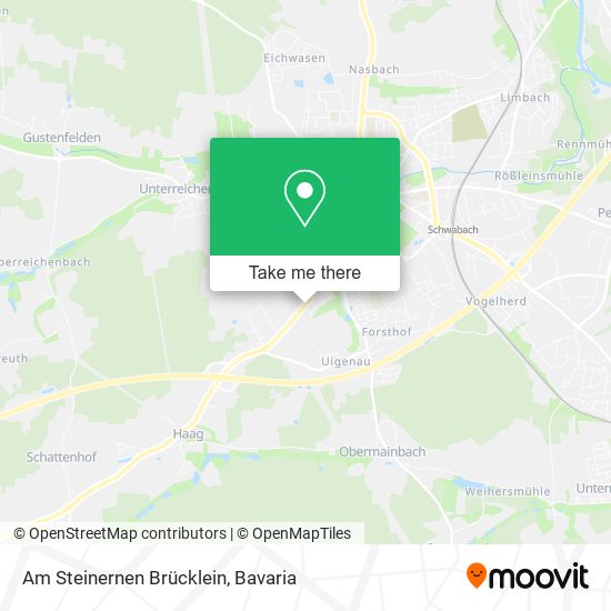 Am Steinernen Brücklein map