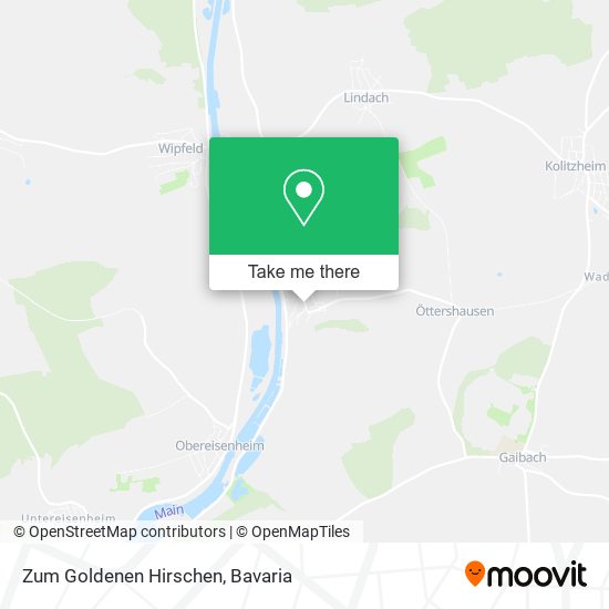 Zum Goldenen Hirschen map