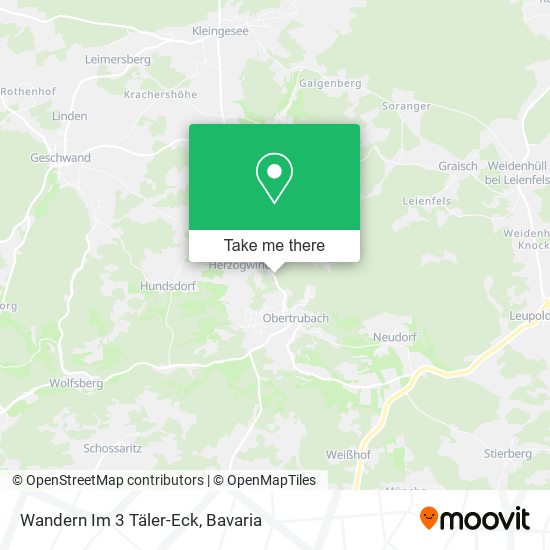 Wandern Im 3 Täler-Eck map