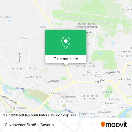 Карта Cuxhavener Straße