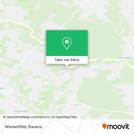 Карта Wiesentfels