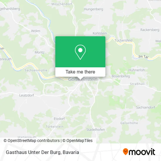 Карта Gasthaus Unter Der Burg