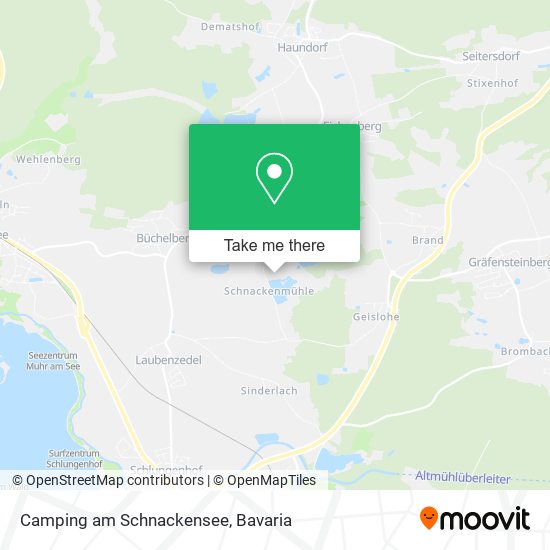 Карта Camping am Schnackensee