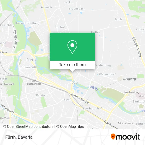 Карта Fürth