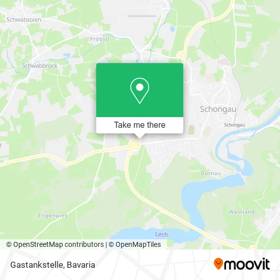 Карта Gastankstelle