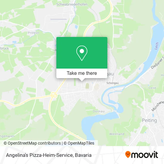 Карта Angelina's Pizza-Heim-Service