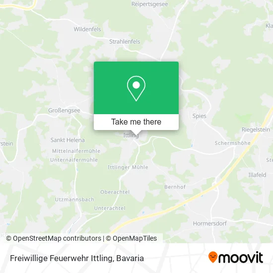 Карта Freiwillige Feuerwehr Ittling