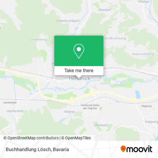 Buchhandlung Lösch map