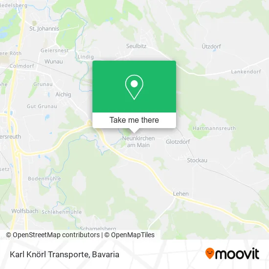 Карта Karl Knörl Transporte