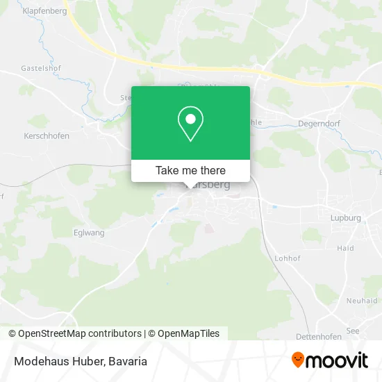 Карта Modehaus Huber