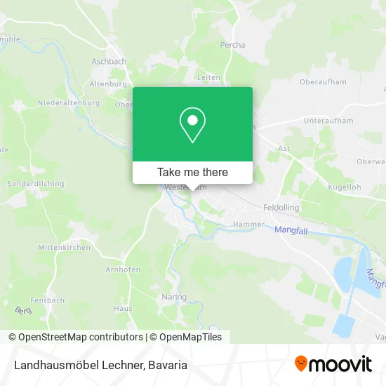 Landhausmöbel Lechner map