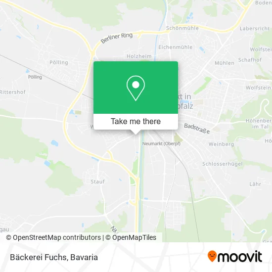 Карта Bäckerei Fuchs