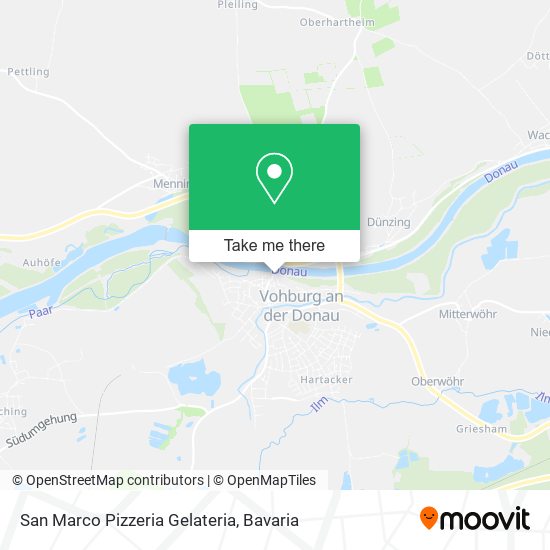 San Marco Pizzeria Gelateria map