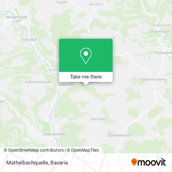 Карта Mathelbachquelle