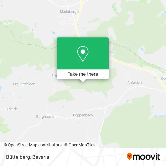 Карта Büttelberg