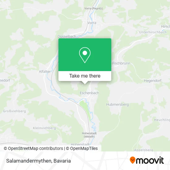 Карта Salamandermythen