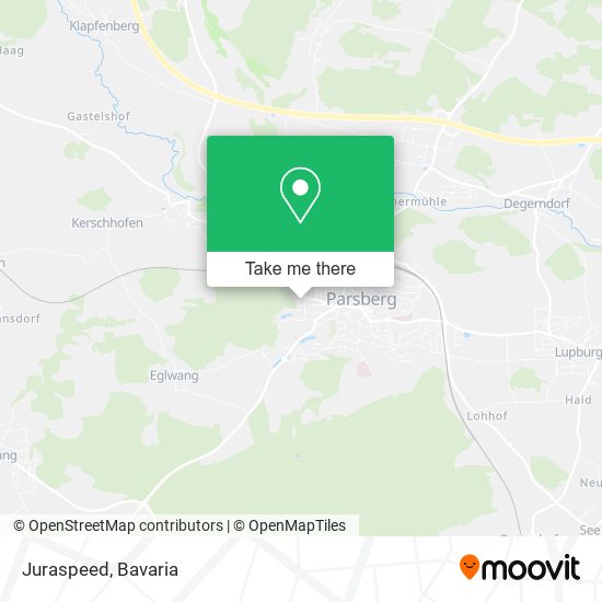 Карта Juraspeed