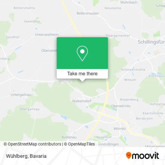 Карта Wühlberg