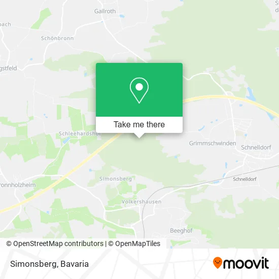 Карта Simonsberg
