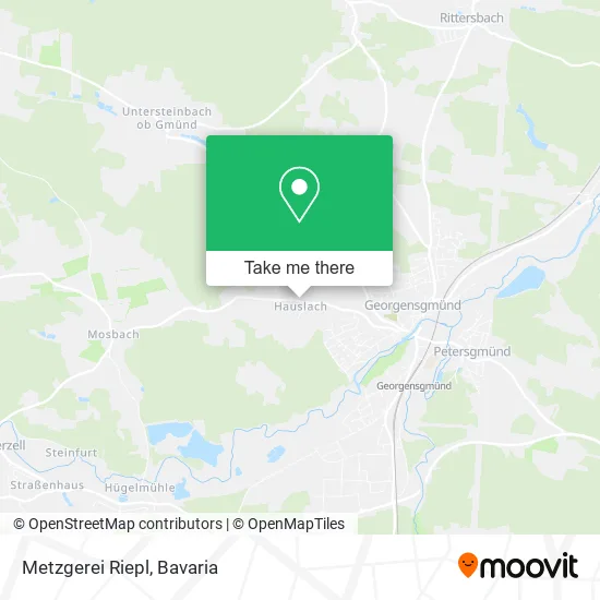 Карта Metzgerei Riepl