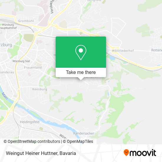 Карта Weingut Heiner Huttner
