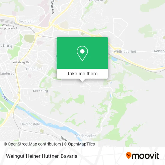 Карта Weingut Heiner Huttner