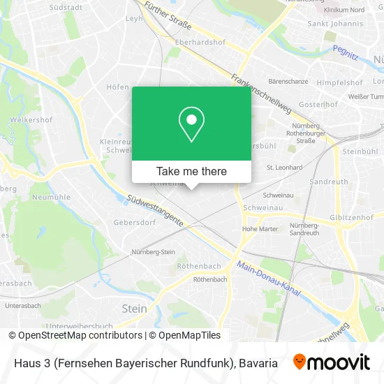 Карта Haus 3 (Fernsehen Bayerischer Rundfunk)