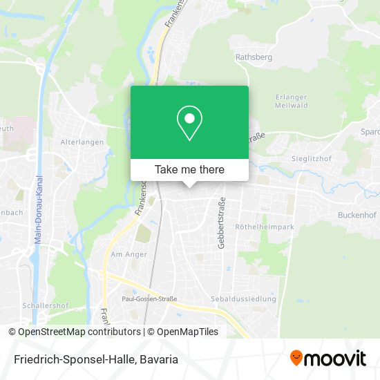 Friedrich-Sponsel-Halle map